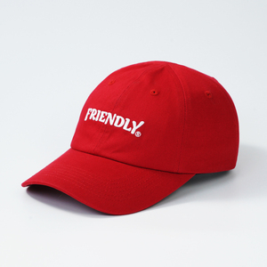 Custom Logo Promotional Hats Caps Cheap Advertising Dad Hats Embroidery Election 6 Panel Red Baseball Cap