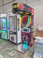 Fabricant d'arcade Machine de jeu d'arcade à pièces pour sport d'intérieur, boxe, punch, machine de jeu de boxe durable et fiable