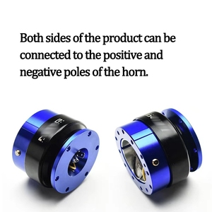 Racing Bất Carbon Sợi Nhôm Màu Đen Màu Đỏ Màu Xanh Snap Off Xe Jdm Bộ Chuyển Đổi Ban Chỉ Đạo Wheel Adapter Nhanh Chóng Phát Hành Hub Ding Âm Thanh - Product Image 5