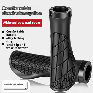 Cinta de Manillar de Bicicleta de TPE+TPU+Silicona Compuesta EVA Premium, Antideslizante, Absorción de Impactos, Ligera, <span class=keywords><strong>para</strong></span> Bicicletas BMX, de Carretera, <span class=keywords><strong>MTB</strong></span> y <span class=keywords><strong>para</strong></span> Niños - Product Image 1