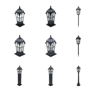 Ngoài trời không thấm nước Roman loại đèn tiết kiệm năng lượng Led trụ cột đèn ngoài trời Vườn cảnh quan Đèn đứng hàng rào cổng Đèn - Product Image 5