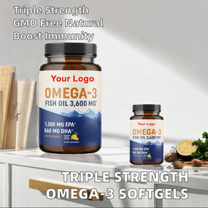 Cápsulas de Aceite de Pescado Triple Potencia con Ácidos Grasos Omega-3 |   EPA y DHA Veganos |   Mejora la inmunidad |   Adulto |   Para Hombres y Mujeres |   Libre de OMG |   120 - Product Image 2