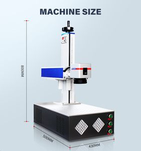 Máquina Portátil de Grabado y Corte Láser de Fibra CNC para Joyería de Oro, 30W 50W, Precio de Máquina de Marcado Láser de Fibra de 50 Vatios - Product Image 3