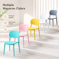 Échantillon Gratuit - Chaise d'Enfant Empilable en Plastique PP pour Fêtes et Jardins - Vente en Gros Usine - Chaise de Repas en Plastique pour Banquets d'Enfants