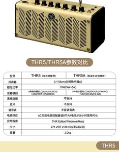 Yamahas THR5A haut-parleur Audio intégré carte son batterie ou alimentation technologie stéréo étendue guitare en bois boîte de son - Product Image 4