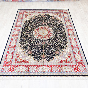 พรมไหมทำมือแบบเปอร์เซีย ขนาด 7x10 ฟุต ผลิตในเบลเยียม ราคาในดูไบ ดีไซน์แบบตุรกี อินเดีย ขาย - Product Image 2