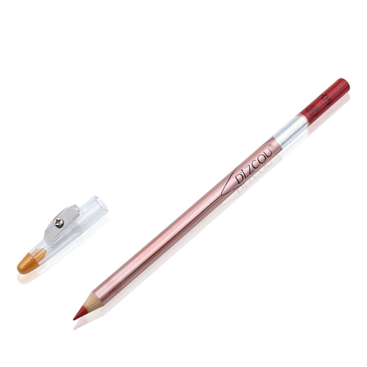 Новое поступление, стойкий Водостойкий карандаш для губ, фирменная Фирменная наклейка на органические губы телесного и коричневого цвета