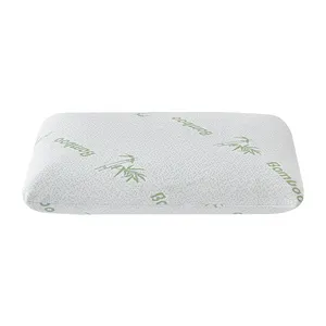 Benutzer definierte Memory Foam Fill Hot Sale Königin Aloe Vera Bambus Abdeckung Brot Memory Foam Kissen