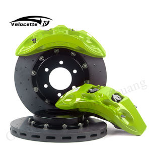 Actualización del sistema de frenos de carreras 6Pot 9N, disco de cerámica de carbono, Kit de freno grande con pinzas de freno para Audi S4 B8 B9 RS4 A7 S7 C7 <span class=keywords><strong>BMW</strong></span> F80 - Product Image 1