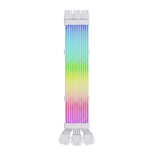 Triple 8 Pin GPU ARGB Colorful Extension <b>Cable</b> 3*8pin <b>Power</b> <b>Cable</b> 5V 3Pin Sync <b>PC</b> PCIE/GPU PSU <b>Cable</b> for Gaming <b>PC</b> Desktop - Product Image 3