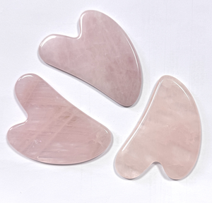 Cooling Rose Quartz Gua Sha for Lymphatic Drainage - Product Image 5