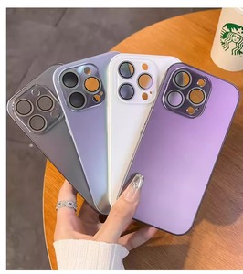 <span class=keywords><strong>เคส</strong></span>โทรศัพท์มือถือ <span class=keywords><strong>iPhone</strong></span> 11 <span class=keywords><strong>12</strong></span> 13 14 15 <span class=keywords><strong>Pro</strong></span> Max  แบบด้าน <span class=keywords><strong>สี</strong></span><span class=keywords><strong>ก</strong></span><span class=keywords><strong>รา</strong></span><span class=keywords><strong>ไฟ</strong></span><span class=keywords><strong>ต์</strong></span>  วัสดุกระจก AG  พร้อมซิลิโคนป้อง<span class=keywords><strong>ก</strong></span>ันเลนส์ - Product Image 5
