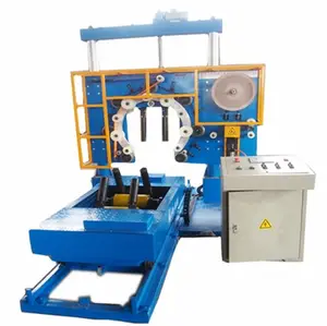 Automatic steel ring wrapping machine Wire bundle packaging machine