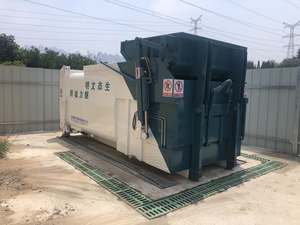 Compactador de Basura de Grado Industrial RNKJ, Estación de Compresión de Residuos de Carga Pesada para Proyectos de Saneamiento Municipal - Product Image 2