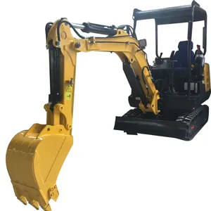 Hidrolik 2 Ton 2.2 Ton Crawler Mini Excavator Kecil Digger Mesin untuk Dijual