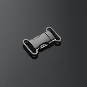 Metal Side Release Buckle Alloy Silver Black Bronze Gunmetal Light Gold Durable Bags <b>Webbing</b> Hardware Spring 2022 - Product Image 3