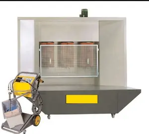 Meilleure ligne de production de revêtement en poudre électrostatique pour la cabine de pulvérisation de revêtement en poudre métallique