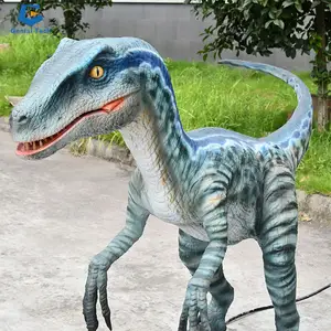 Dinosauro animatronico a grandezza naturale realistico NL-B014 di velocraptor da vendere