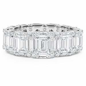 Anello Unisex con Zircone Quadrato per Uomo e Donna, Gioiello Elegante e di Lusso - Product Image 1