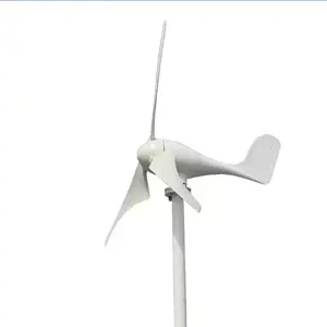 Easy Installation Electromagnetic Brakes Residential Wind Power Generator 100w 12v Micro Wind Turbine