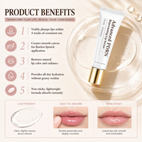 Sérum Lèvres Rajeunissant Avancé PDRN Marque Blanche, Repulpant et Réparateur, avec Tripeptide-1 de Cuivre et Acide Hyaluronique
