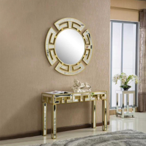 Mesa <span class=keywords><strong>de</strong></span> <span class=keywords><strong>consola</strong></span> con espejo para sala <span class=keywords><strong>de</strong></span> estar, recibidor <span class=keywords><strong>de</strong></span> MDF <span class=keywords><strong>de</strong></span> buena <span class=keywords><strong>calidad</strong></span> <span class=keywords><strong>de</strong></span> lujo, OEM - Product Image 3