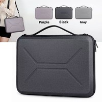Sac à bandoulière pour ordinateur portable EVA Business Elite avec sangle transversale, étui de protection anti-vibration de 15,6 pouces pour ordinateur portable et tablette