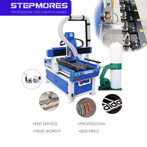 छोटी सी सी सी मशीन 6090 एटीसी लकड़ी राउटर एनएससी स्टूडियो सिंटेक हाइब्रिड सर्वो मोटर विज्ञापन के लिए 24x36 - Product Image 1