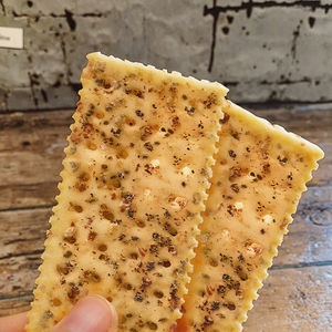 Galletas crujientes al por mayor aperitivos de ocio sal trufa negra jamón galletas de <span class=keywords><strong>soda</strong></span> aperitivos chinos galletas fermentadas - Product Image 5