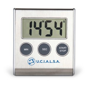 Temporizador de Cocina Electrónico con Logotipo Personalizado, de Acero Inoxidable, para Gestión del Tiempo de Estudiantes - Product Image 2