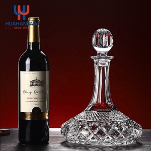 Bouteille de liqueur en verre, vin et whisky, cristal soufflé à la main, whisky, vendu dans une boîte <span class=keywords><strong>cadeau</strong></span>, ml - Product Image 2
