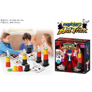 Juego <span class=keywords><strong>de</strong></span> Mesa <span class=keywords><strong>de</strong></span> Magia con Sombreros, Novedoso y Divertido, Juego <span class=keywords><strong>de</strong></span> Apilamiento Interactivo Multijugador para Niños - Product Image 5