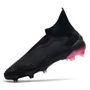 Men's Custom Designer High Top Soccer Shoes Football <b>Boots</b> for Year Training Sports Shoes FG Spikes Non-slip Breathable - Product Image 2