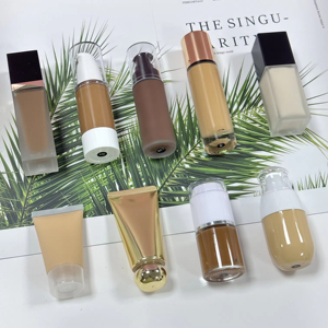 Nền tảng trang điểm che phủ hoàn toàn, không chứ<span class=keywords><strong>a</strong></span> thành phần động vật, <span class=keywords><strong>c</strong></span>ó thể tùy chỉnh logo riêng, mẫu miễn phí, chất lì, dành cho trang điểm. - Product Image 6