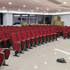 Los fabricantes producen materiales de carcasa de plástico a bajo precio, <span class=keywords><strong>telas</strong></span> rojas de esponja y asientos de fila para auditorios y cines - Product Image 3
