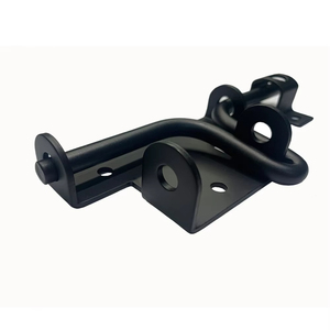 Loquet coulissant en acier noir moderne pour portail extérieur – Vente en gros - Product Image 5