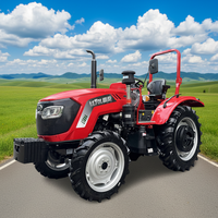 Tracteur agricole compact et écoénergétique 50HP 60HP 70HP 80HP 4x4 à roues