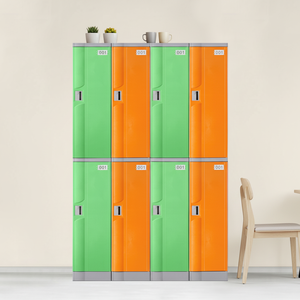 Casiers en plastique ABS Toppla Modern Navy avec serrure à clé, étanches, écologiques, durables, certifiés ISO, capacité supérieure à 156 lb, pour salle de sport et rangement de colis - Product Image 2