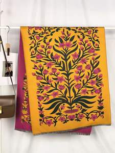 ผ้าพันคอผ้าฝ้ายยาวสำหรับผู้หญิงคุณภาพสูงพร้อมผ้าคลุมไหล่ไหลเหมาะสำหรับฤดูหนาวสไตล์ข้ามพรมแดนเครื่องประดับแฟชั่นที่อบอุ่น - Product Image 4