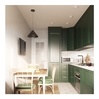 Armoire de cuisine créative en bois massif, meuble de cuisine moderne, américain