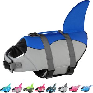 Rompi Pelampung Anjing Musim Panas Terbaru, Motif Hewan Reflektif, Rompi Pengaman Anjing dengan Pegangan Penyelamat - Product Image 2