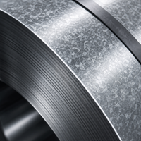 Bande d'acier galvanisé CT DX51D Z275, acier laminé à froid revêtu de zinc pour matériaux de construction, prix d'usine en gros