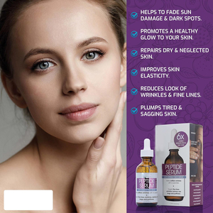 Suero <span class=keywords><strong>Facial</strong></span> con Péptidos Advanced Clinicals, <span class=keywords><strong>Hidratante</strong></span>, Aceite para el Cuidado de la Piel del Rostro, para Arrugas, Líneas Finas y Hinchazón. Concentrado de Péptidos - Product Image 3