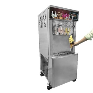 Prix des machines à glace molle, 3 saveurs, machine à faire des glaces automatique, machines à glace commerciales pour les entreprises - Product Image 6