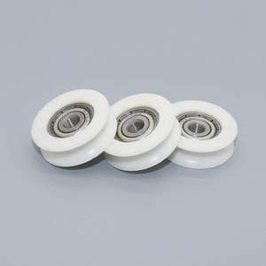 Rodamientos 625ZZ Suministrados por el Fabricante, Poleas de Acero POM, Ruedas con Recubrimiento de Goma, Ruedas en Forma de U, 5*25*7.5mm - Product Image 5