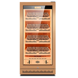 ตู้เก็บซิการ์ Nuelead NE-103 ดีไซน์ทันสมัย ประหยัดพลังงาน พร้อมแผงควบคุมแบบสัมผัส และถาดไม้ซีดาร์สเปน - Product Image 4