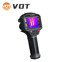 Cámara Termográfica Portátil de 640x512, Medición de Temperatura, -20~1600 °C ° Láser de Doble Espectro IP54 VOT-PTM640C