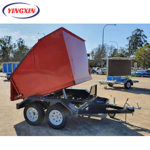 Yingxin Rimorchio Mobile per Contenitore di Rifiuti in Acciaio da 7 Iarde per Riciclaggio e Raccolta di Rifiuti Edili - Product Image 3