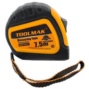 Toolmak <b>Measuring</b> <b>Tape</b> 7.5m 25mm Steel Blade For Construction And DIY Use - Product Image 1