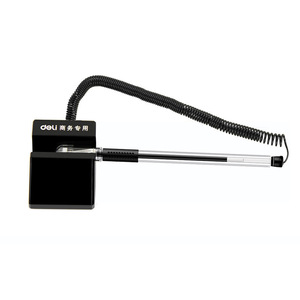 Deli 6791 <b>Desk</b> Pen 0.5mm Gel Pen with <b>Rotatable</b> Holder for Office Use - Product Image 5